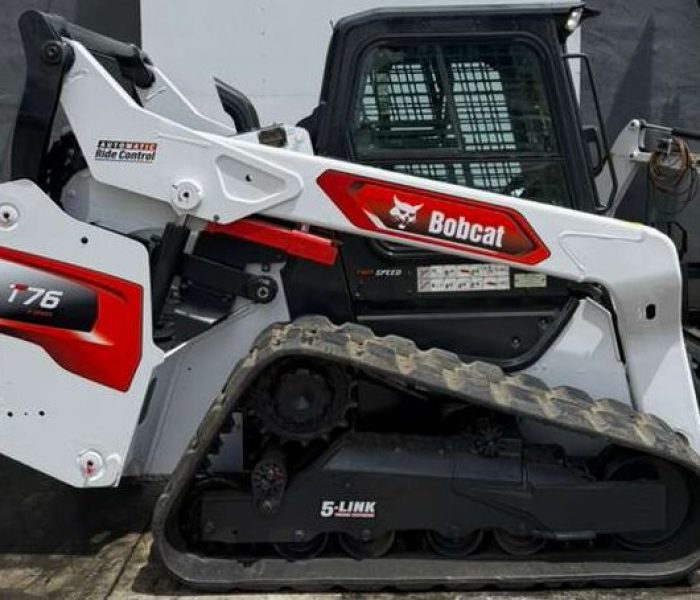 2020 Bobcat T76 Skid Steer Loader High Flow- Enclosed Cab- A/C & Heater